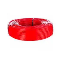 PERT turba Ø16, gyzyl, 100m rulon, su ýylylygy üçin çapraz baglanyşykly PE